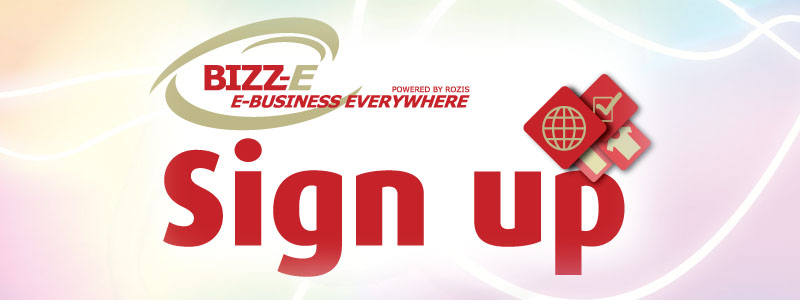 online EDI Bizz-E signup